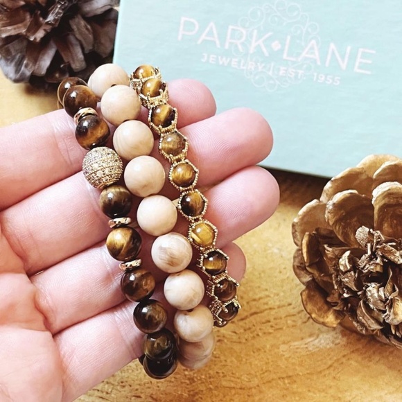 Park Lane Impression Micro Tiger Eye Bracelet NWT - Picture 3 of 3